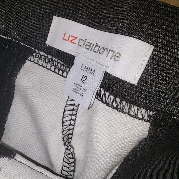 LIZ CLAIBORNE NWT WOMENS SIZE 12 EMMA ANKLE LENGTH STRETCHY PANTS - Picture 5 of 12